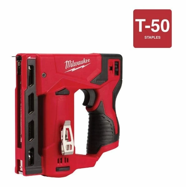 Milwaukee M12 12-Volt Lithium-Ion Cordless 3/8" Crown Stapler - 2447-20 - Hammers & Striking Tools - Image 4