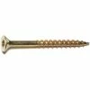 Midwest Fastener #9 x 2" Yellow Zinc Star Drive Bugle Head Saberdrive Interior Wood Screws - 24105 - Bolts