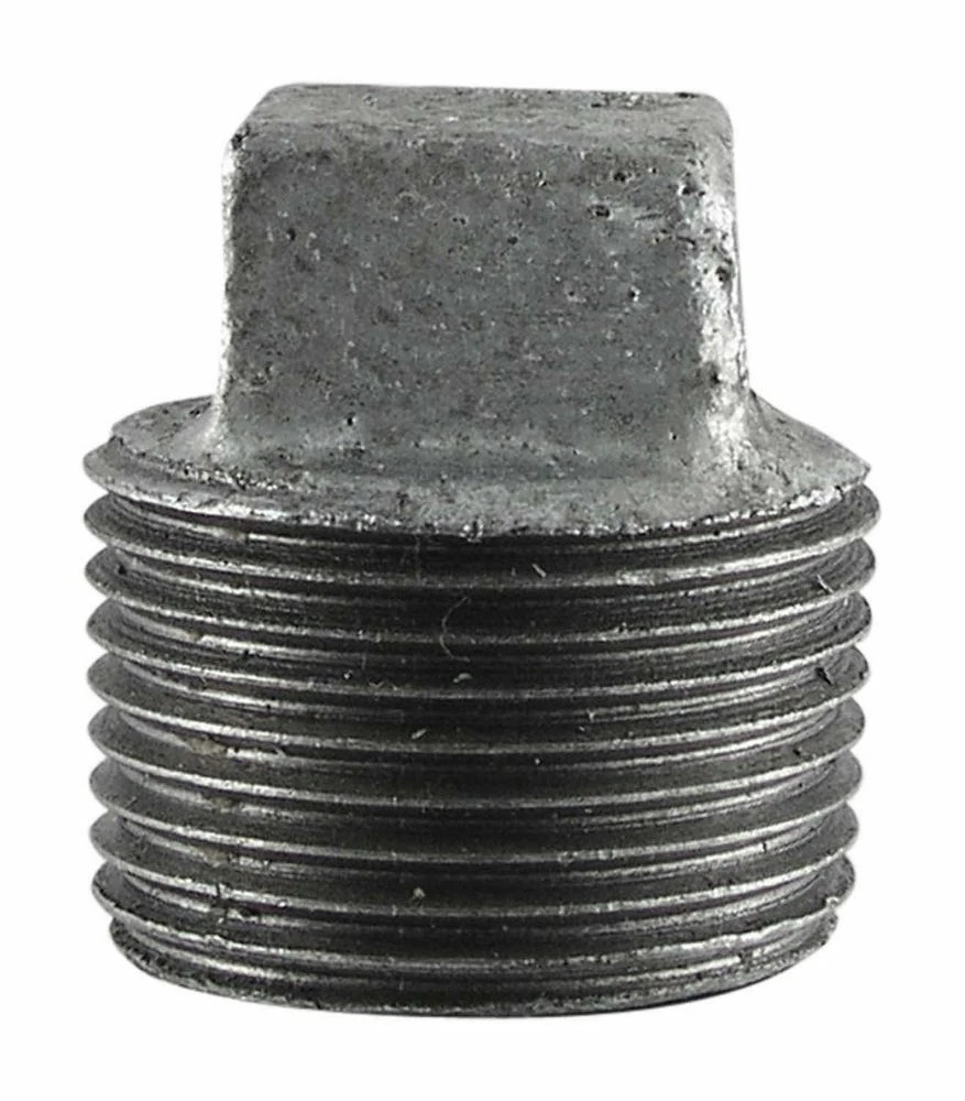 LDR Galvanized Plug 1-1/2" 311 P-112 - Malleable Fittings - Image 2