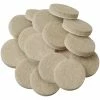 Softtouch 1 Inch Oatmeal Felt Pads - 4718495N - Casters
