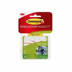 Command™ Poster Strips, Multi-Pack 48 strips 17024-48ES - Miscellaneous Hardware