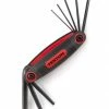 Tekton 8 Piece Folding Hex Key Wrench Set - 15-8 mm - 25142 - Wrench & Wrench Sets