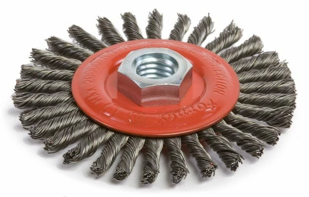 Forney Wire Wheel Stringerbead 4 inch x 5/8 - Replacement Parts & Accessories - Image 2