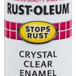 Rust-Oleum Stops Rust Crystal Clear Enamel Gloss Spray - 7701830 - Spray Paint