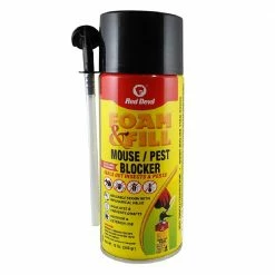 Red Devil Foam & Fill® Mouse & Pest Blocker, 12 oz. Aerosol Can - 0918 - Caulks Sealants