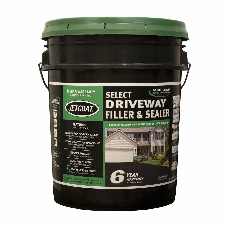 Jetcoat Select Ready-To-Use Driveway Filler and Sealer, 5 Gallon - 25695 - Coatings
