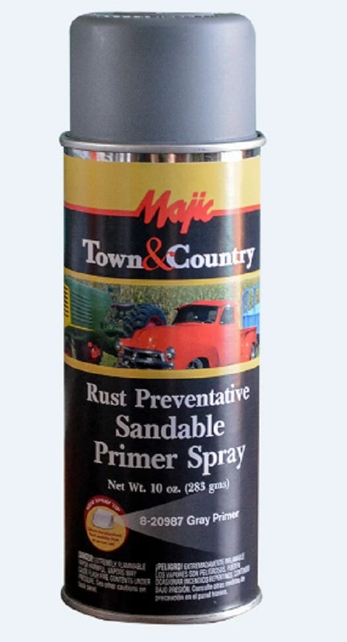 Majic Rust Preventative Sandalbe Primer Spray - 8-20987-8 - Auto & Equipment Paint