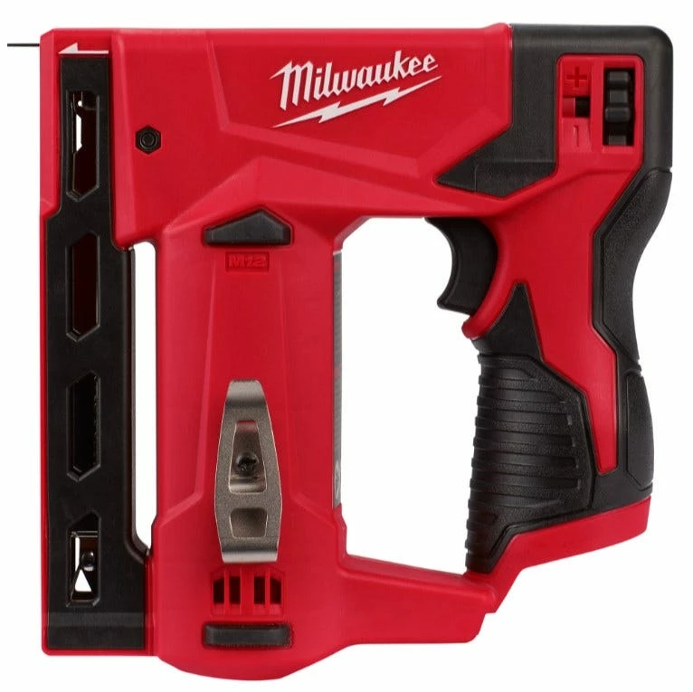 Milwaukee M12 12-Volt Lithium-Ion Cordless 3/8" Crown Stapler - 2447-20 - Hammers & Striking Tools
