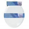 AquaPlumb Round Slow Close Toilet Seat, White CSC90W - Toilets & Toilet Seats