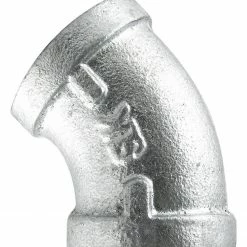 LDR Galvanized 45 Degree Elbow 3/4" 311 E45-34 - Malleable Fittings