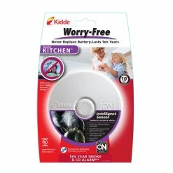 Kidde P3010K Worry-Free Kitchen 10 yr Sealed Battery Smoke & CO Alarm - 21010170 - Detectors & Alarms