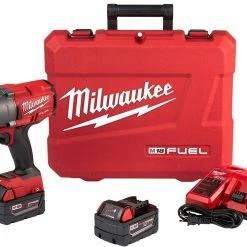 Milwaukee M18 Brushless Cordless 1/2" Impact Wrench with Friction Ring Kit - 276722 - Drills