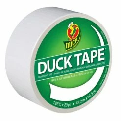 Duck Tape White Duct Tape 1.88 inches x 20 yard - Adhesives & Tape