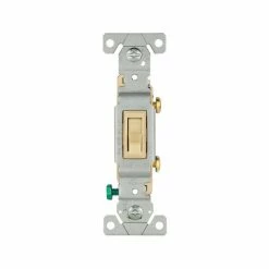 Eaton Single Pole Toggle Switch - 1301-7V - Wiring Devices