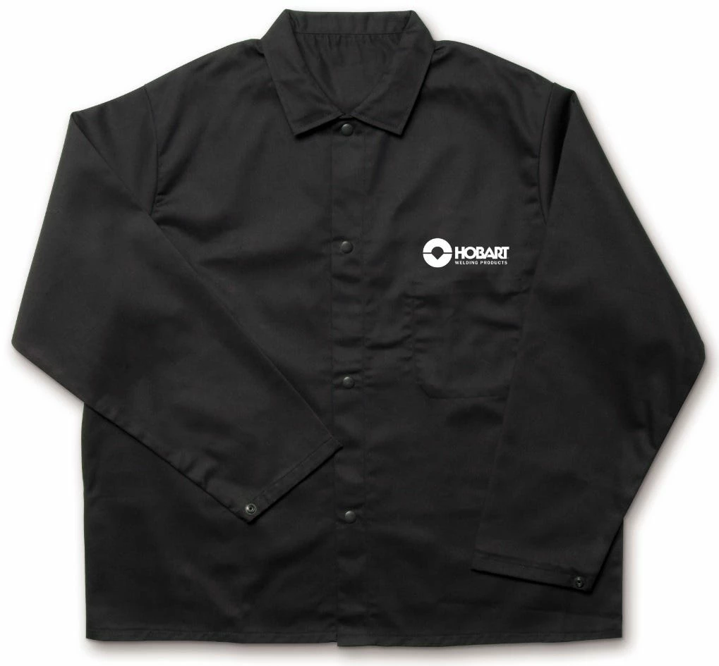 Hobart Fire Retardant Cotton XXL Welding Jacket 770568 - Helmets, Gloves & Jackets - Image 2