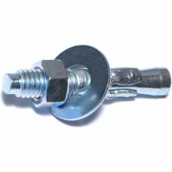 Midwest Fastener 3/8" x 2-1/4" Zinc Plated Concrete Wedge Anchors - 06732 - Bolts