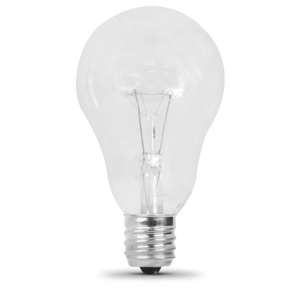 FEIT ELECTRIC 40 Watt Soft White Clear A15 Dimmable Incandescent Light Bulb 2 Pack - BP40A15N/CL/CF - Bulbs - Image 3