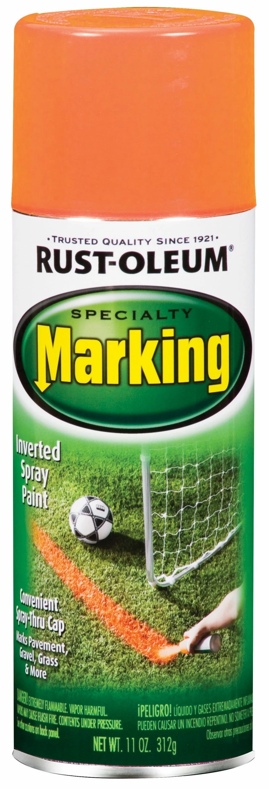 Rust-Oleum Marking Fluorescent Orange Spray - 1987 830 - Paint, Primer & Stain - Image 3