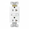 Eaton Self-Test GFCI 20A Duplex Receptacle - SGF20W - Wiring Devices