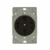 Eaton Flush Mount Power Receptacle - 1257-SP - Wire