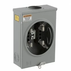 Square D Meter Socket Ringless Horn Oh/Ug 100A - UHTRS101B - Circuit Breakers