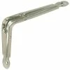 National Hardware 110 Shelf Brackets in Zinc plated - N224-444 - Brackets & Braces