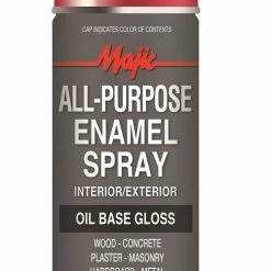 Majic All Purpose Spray Enamel Red Spray - 8-22475-8 - Exterior Paint