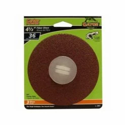 Ali industries Gator 4-1/2 Inch x 7/8 Inch 36 Grit Fiber Disc 3 Pack - 3073 - Abrasives