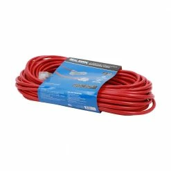 Real Work Tools™ 14 Gauge 100 ft. Indoor/Outdoor Triple Tap Extension Cord - 20170302210 - Extension Cords & Power Strips