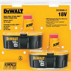 DeWalt 18 Volt XRP Battery Combo Pack - DC90962 - Batteries & Chargers