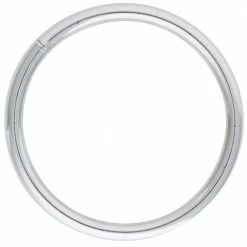 Weaver Leather Number 1 O-ring - Nickel Plated - 3 Inch - BC00001-NP-3 - Bushings, Keys, Pins & Rings