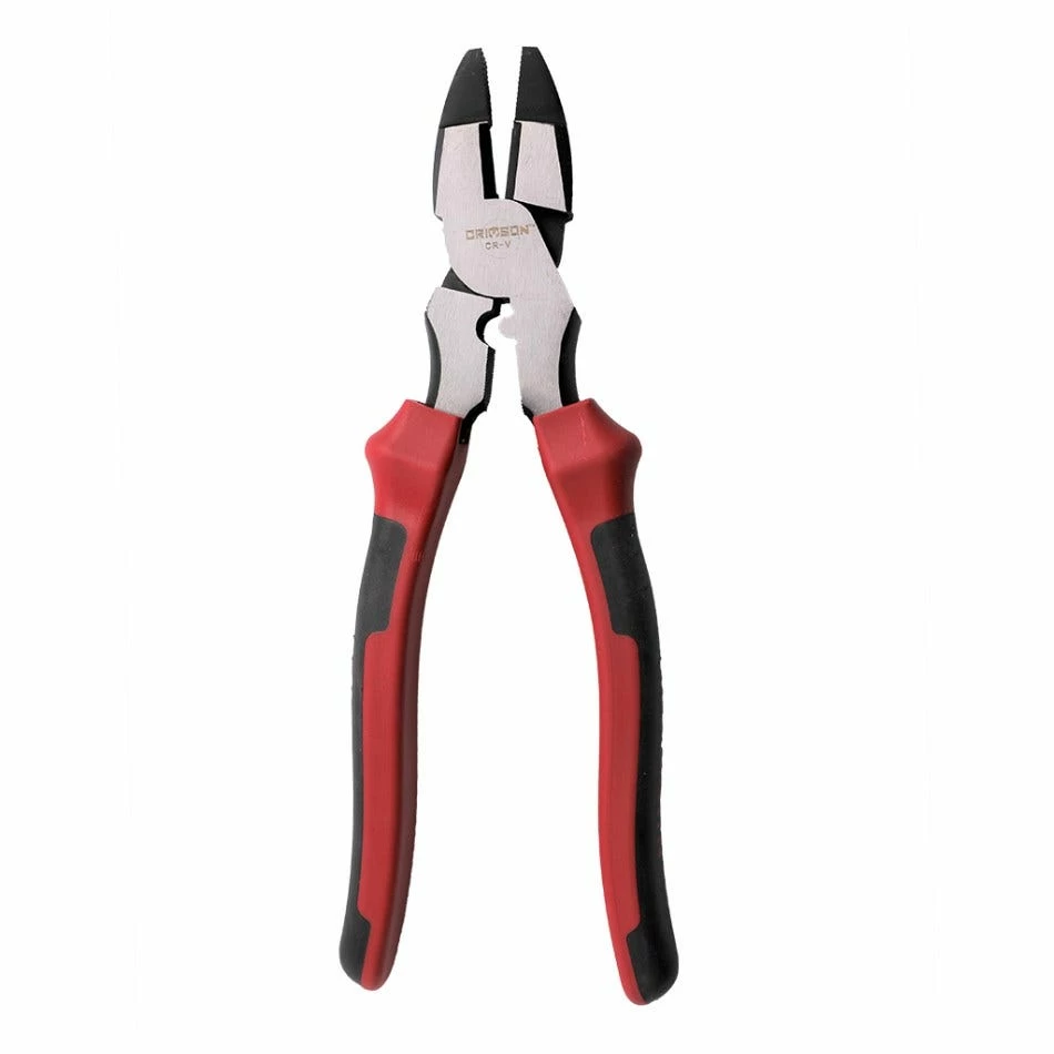 Crimson Force 9 3/4" Linesman Pliers - CT-2432-014 - Cutters & Nippers