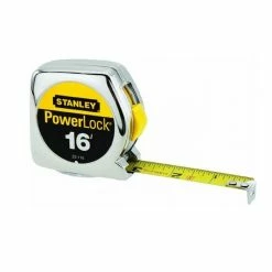 Stanley Tools PowerLock 3/4" Blade Measuring Tape, 16' - 33-116 - Measuring Tools
