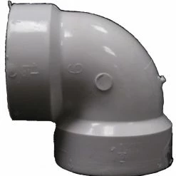 Lasco Fittings 1-1/2 Inch Vent Elbow DWV FPV EV90-112 - D331015BC - PVC Fittings