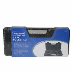 Real Work Tools™ 52 Piece Socket Set - RW-2446-014 - Sockets & Socket Sets