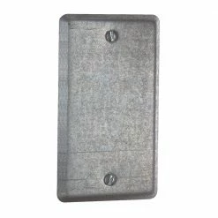Carlon Steel City Metal Box Cover 58-C-1 - PVC Fittings