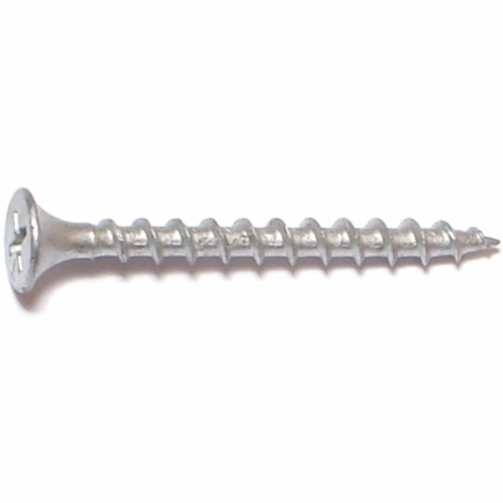 Midwest Fastener #6 x 1-5/8" Dacrotized Phillips Bugle Head Deck Screws - 10516 - Bolts - Image 2