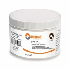 Hobart Bare Bronze Brazing Flux 1/2 lb Canister 770119 - Welding Tools & Accessories