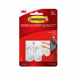 Command™ Small Utility Hooks 17002ES - Miscellaneous Hardware