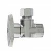 Plumb Pak Quarter Turn Angle Valve 3/8 Inch FIP x 3/8 Inch OD - PP50PCLF - General Plumbing Hardware