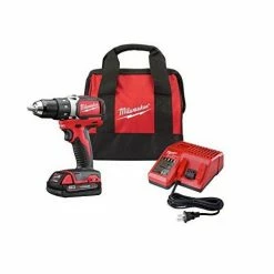 Milwaukee M18 18 Volt 1/2" Compact Brushless Drill/Driver Starter Kit - 2801-21P - Other