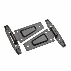 National Hardware V4845 Rustic T Hinges in Black - N214-064 - Reinforcement Hardware