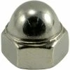 Midwest Fastener 1/4"-20 18-8 Stainless Coarse Thread Acorn Cap Nuts - 82512 - Bolts