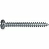 Midwest Fastener #8 x 1-1/2" Zinc Plated Combo Pan Head Sheet Metal Screws - 21278 - Bolts