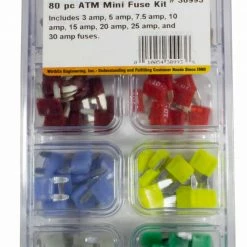 Battery Doctor ATM Mini Fuse Kit 80 Pieces 30993 - Fuses