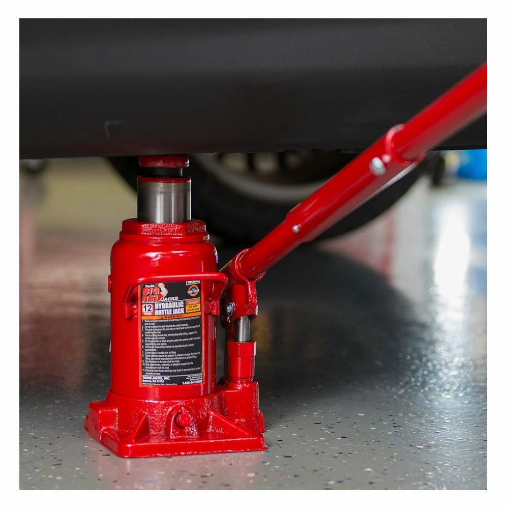 Big Red 12-Ton Low Profile Bottle Jack - T91207A - Jacks - Image 3