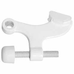 National Hardware 227 Hinge Pin Door Stops in White - N279-711 - Door Hardware
