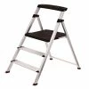 Rubbermaid Branded 3 Step Aluminum Step Stool RMA-3 - Ladders