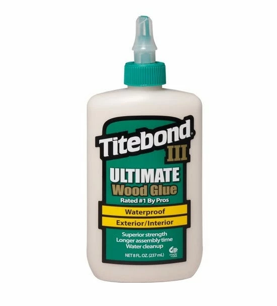 Titebond III Ultimate Wood Glue - 8 oz - 1413 - Adhesives Fillers