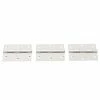 National Hardware 512 Door Hinges in Satin Nickel - N830-326 - Reinforcement Hardware